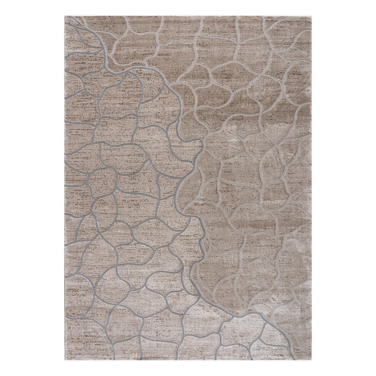 9442 Beauty Home Σετ Κρεβατοκάμαρας 3τμχ Zenia Art 9442 (67x140+67x140+67x230) Μπεζ,Γκρι - Image 1