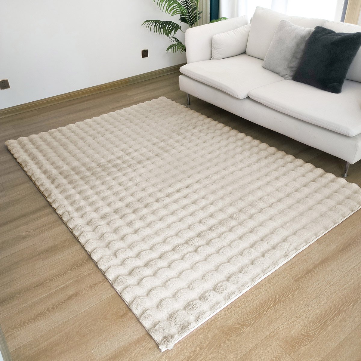 9662 Beauty Home Χαλί Bubble Art 9662 Εκρού Beauty Home - Image 1