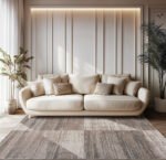 Beauty Home Σετ Κρεβατοκάμαρας 3τμχ Serena Art 9833 (67x140+67x140+67x230) Μπεζ,Γκρι - Image 2