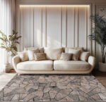 Beauty Home Χαλί Serena Art 9837 Μπεζ,Γκρι Beauty Home - Image 2