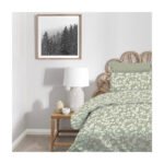 Σετ Παπλωματοθήκη Μονή 170×250 Daisy Olive Astron Italy