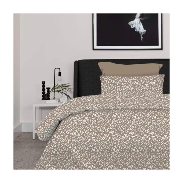 Σετ Παπλωματοθήκη Μονή 170×250 Emelia Beige Astron Italy