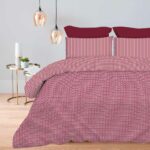 Σετ Παπλωματοθήκη Υπέρδιπλη 230×250 Maira Redwine Astron Italy