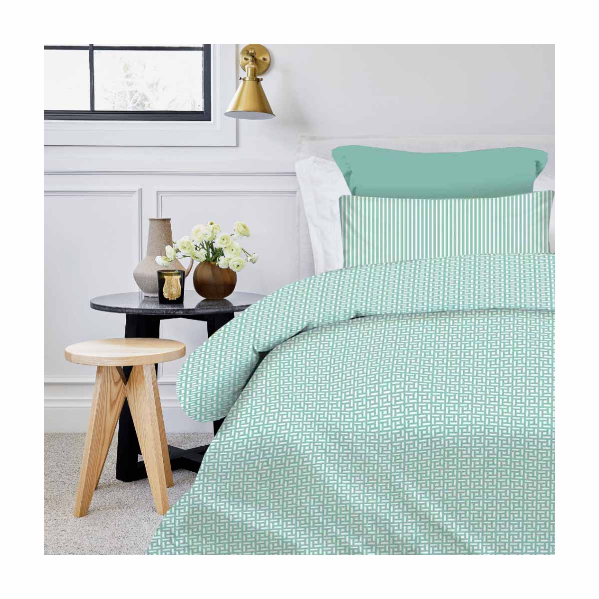 Maira-Petrol-mono Σετ Σεντόνια Μονά 175×260 Maira Petrol Astron Italy - Image 1