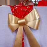 Beauty Home Φιόγκος σε Μεταλλικό Χρυσό 32 x 37 cm - Image 4