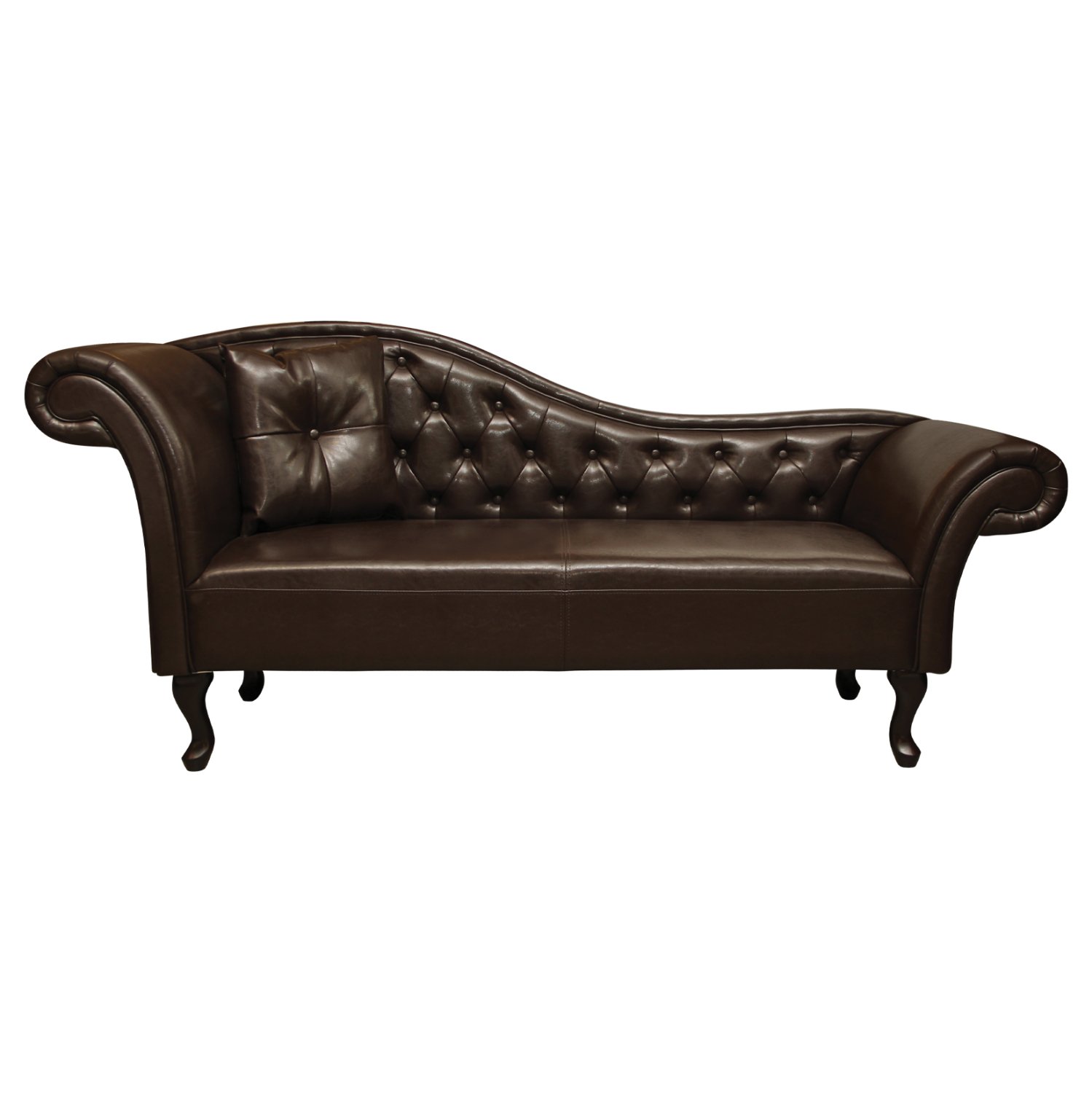 anaklindro-tchesterfield-fb9300701-pu-sk ΑΝΑΚΛΙΝΔΡΟ T.CHESTERFIELD NIOVI HM3007.01 PU ΣΚ.ΚΑΦΕ-ΜΑΥΡΑ ΠΟΔΙΑ 190x61x84Yεκ. - Image 1