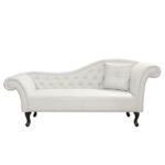 ΑΝΑΚΛΙΝΔΡΟ T.CHESTERFIELD NIOVI HM3008.02 PU ΛΕΥΚΟ-ΜΑΥΡΑ ΠΟΔΙΑ(ΔΕΞΙ)190x61x84Yεκ