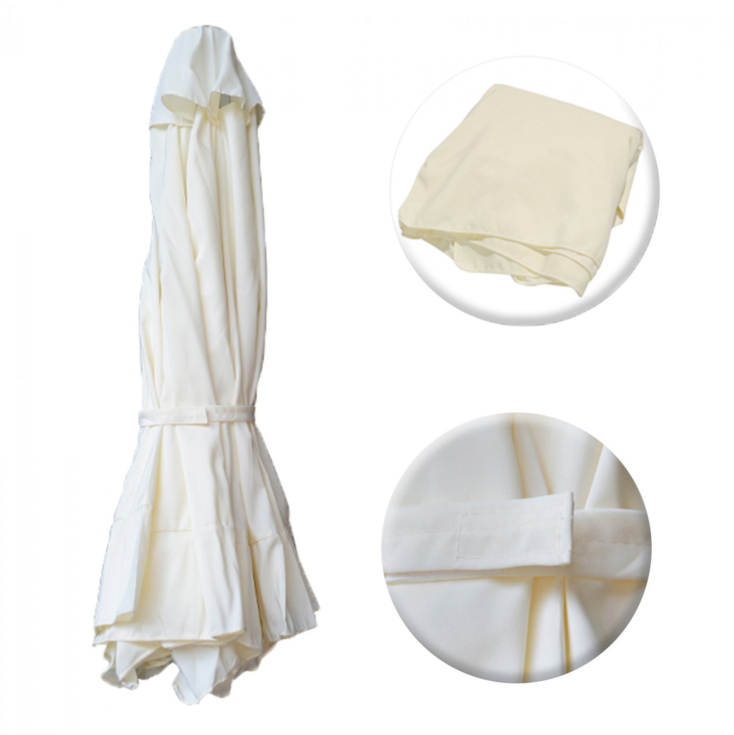 antallaktiko-pani-ekroy-gia-omprela-4ch4 ΑΝΤΑΛΛΑΚΤΙΚΟ ΠΑΝΙ ΓΙΑ ΟΜΠΡΕΛΑ HM6002 4Χ4m ΜΕ 8 ΑΚΤΙΝΕΣ (+12 ΒΟΗΘΗΤΙΚΕΣ)--ΕΚΡΟΥ - Image 1