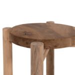 ΑΝΘΟΣΤΗΛΗ HOVER HM7935 ΞΥΛΟ ΤΕΑΚ ΣΕ ΦΥΣΙΚΟ ΧΡΩΜΑ Φ30x75,5Υεκ. - Image 6