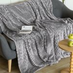 Κουβέρτα Fleece 160x220 ASTER Γκρι Palamaiki