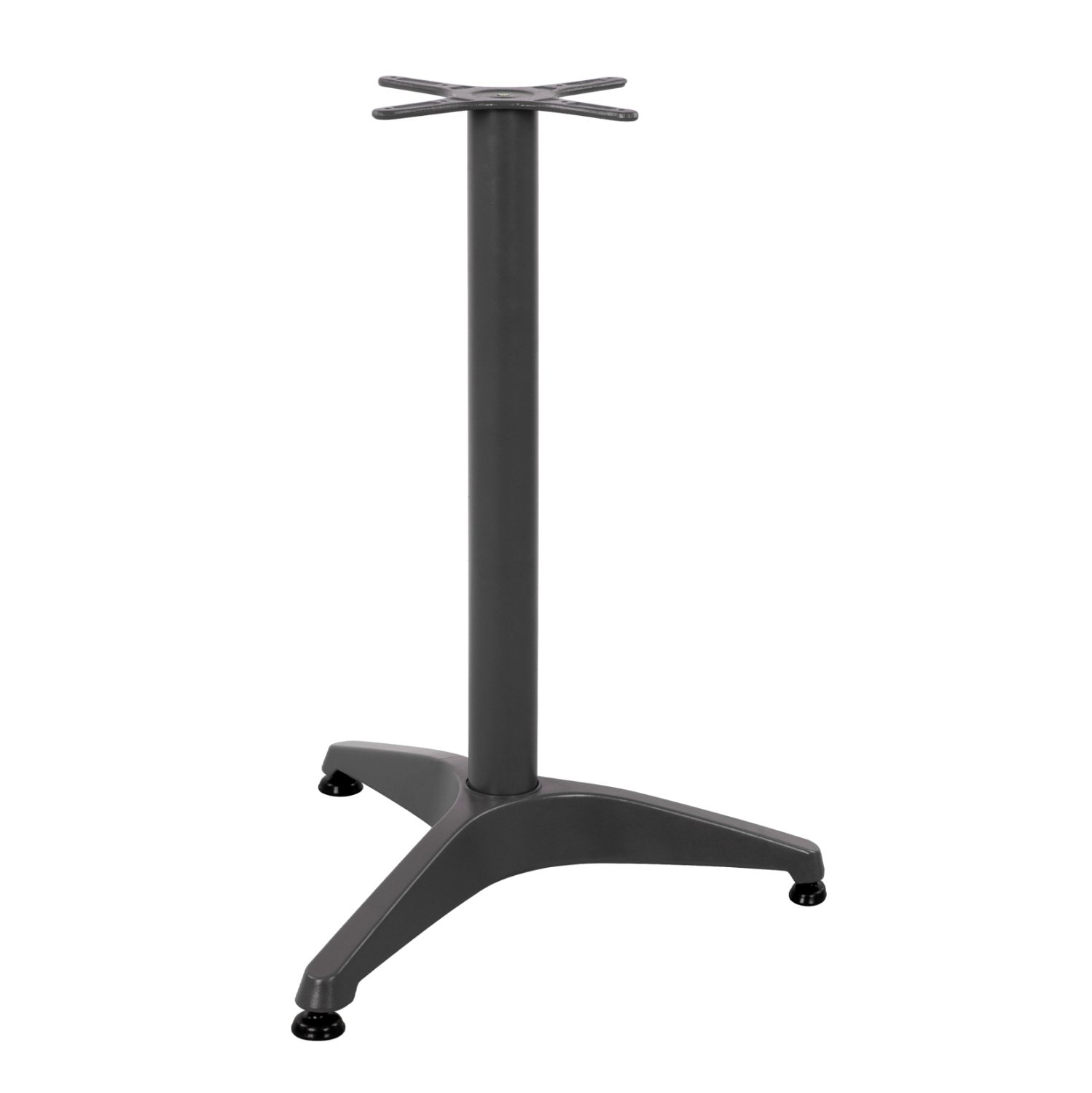 basi-aloyminioy-3nychi-54x54ch68yek-me-s ΒΑΣΗ ΑΛΟΥΜΙΝΙΟΥ 3ΝΥΧΗ 54X54Χ68Υεκ. ΜΕ ΣΤΑΥΡΟ 29Χ29εκ. HM449 ΓΚΡΙ - Image 1