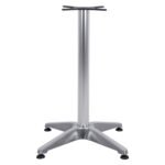 ΒΑΣΗ ΑΛΟΥΜΙΝΙΟΥ 4ΝΥΧΗ 58X58Χ68,5Υεκ. ΜΕ ΣΤΑΥΡΟ 28x28εκ. HM447 ΧΡΩΜΙΟΥ - Image 2