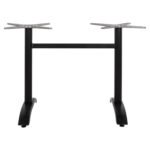 ΒΑΣΗ ΑΛΟΥΜΙΝΙΟΥ ΔΙΣΤΗΛΗ HM461.01 ΜΑΥΡΟ ΜΑΤ 78,5Χ60Χ73Υ εκ. - Image 3