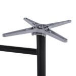 ΒΑΣΗ ΑΛΟΥΜΙΝΙΟΥ ΔΙΣΤΗΛΗ HM468.01 ΜΑΥΡΟ ΜΑΤ 78X59,5X73Υ εκ. - Image 6