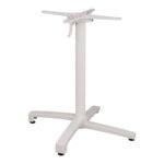 ΒΑΣΗ ΑΛΟΥΜΙΝΙΟΥ HM459.02 ΛΕΥΚΟ ΜΑΤ 69Χ69Χ73Υεκ. ΜΕ ΕΠΙΦΑΝΕΙΑ 48Χ48εκ. - Image 3