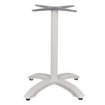 ΒΑΣΗ ΑΛΟΥΜΙΝΙΟΥ HM460.02 ΛΕΥΚΗ ΜΑΤ 66Χ66Χ72Υεκ. ΜΕ ΣΤΑΥΡΟ 48Χ48εκ. - Image 3