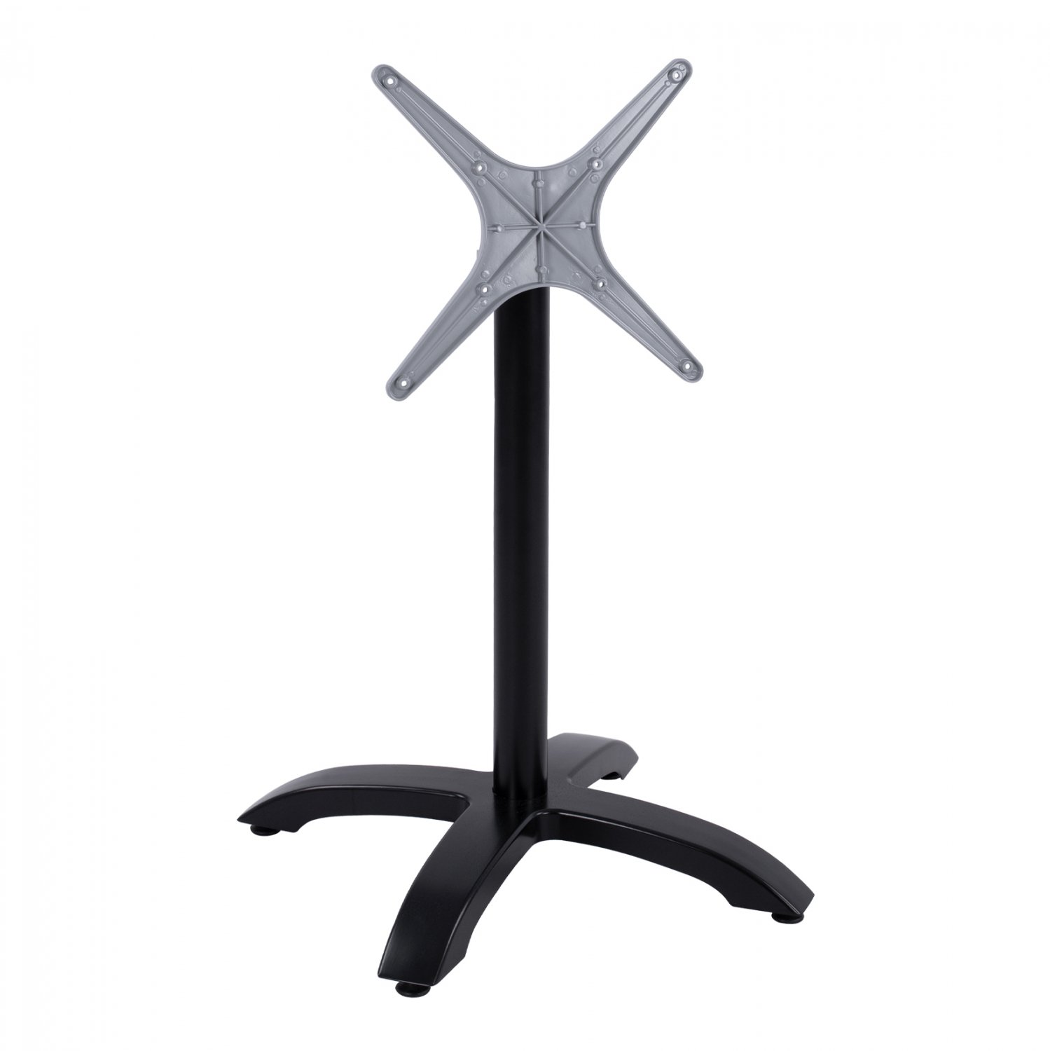 basi-aloyminioy-ptyssomeni-hm46901-mayro ΒΑΣΗ ΑΛΟΥΜΙΝΙΟΥ ΠΤΥΣΣΟΜΕΝΗ HM469.01 ΜΑΥΡΟ ΜΑΤ 66Χ66Χ72Υεκ. ΜΕ ΣΤΑΥΡΟ 48Χ48εκ. - Image 1