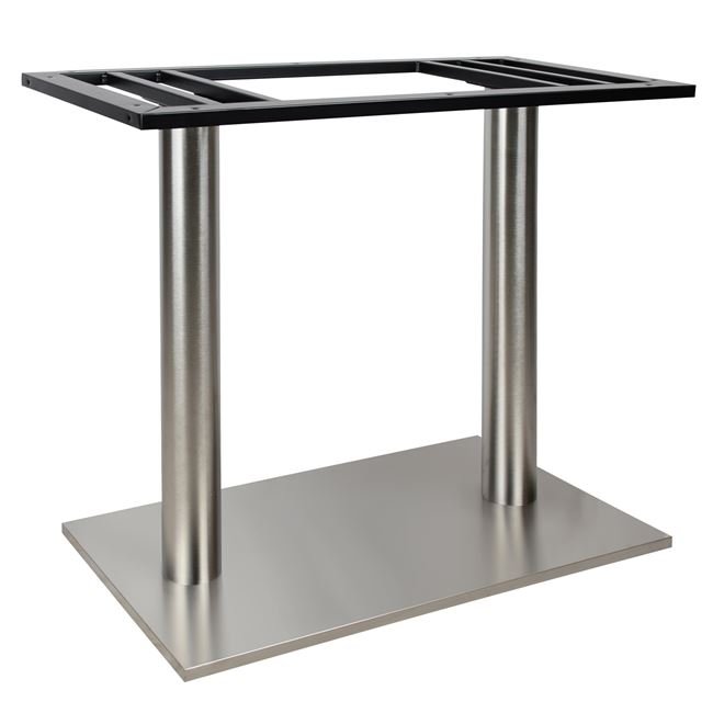 basi-inox-ii-40x70x72ek-hm423-inox201 ΒΑΣΗ INOX II 40X70X72εκ. HM423 INOX201 - Image 1