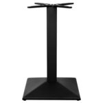 ΒΑΣΗ ΜΕΤΑΛΛΙΚΗ 45χ45χ74εκ ΜΕ ΣΤΑΥΡΟ 45Χ45εκ.ΠΥΡΑΜΙΔΑ ΜΑΥΡΗ HM408 - Image 3