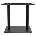 ΒΑΣΗ ΜΕΤΑΛΛΙΚΗ ΔΙΠΛΗ ΜΑΥΡΗ 80Χ40Χ72Υεκ. ΜΕ ΡΕΓΟΥΛΑΤΟΡΟΥΣ HM435 - Image 3