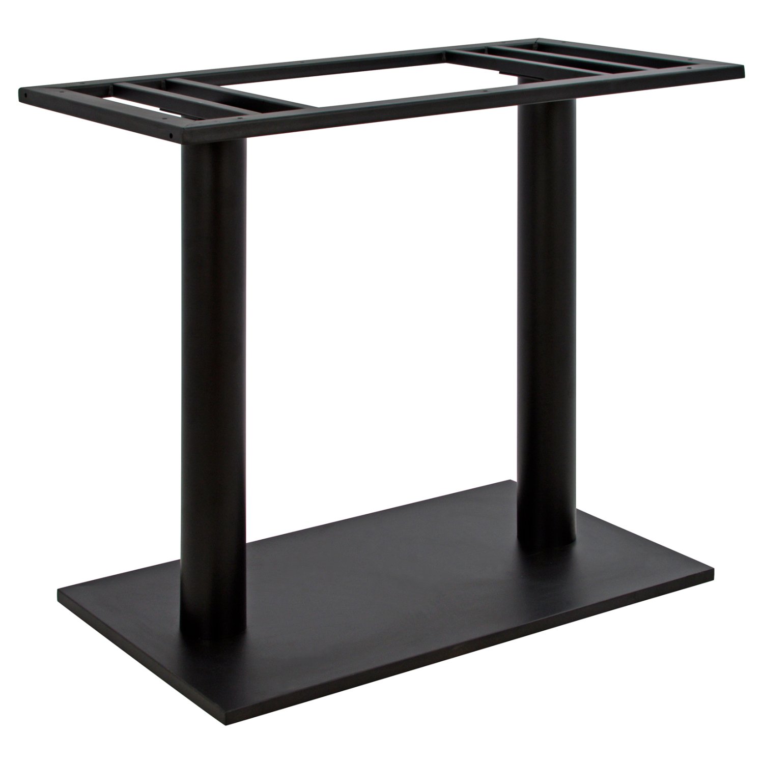 basi-metalliki-dipli-mayri-80ch40ch72yek ΒΑΣΗ ΜΕΤΑΛΛΙΚΗ ΔΙΠΛΗ ΜΑΥΡΗ 80Χ40Χ72Υεκ. ΜΕ ΡΕΓΟΥΛΑΤΟΡΟΥΣ HM435 - Image 1