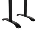 ΒΑΣΗ ΜΕΤΑΛΛΙΚΗ ΔΙΠΛΗ ΜΑΥΡΗ ΜΠΑΡ ΜΕΣΑΙΟΥ ΥΨΟΥΣ 40Χ80Χ91Υεκ. HM479.01 - Image 6