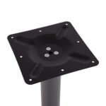 ΒΑΣΗ ΜΕΤΑΛΛΙΚΗ ΓΚΡΙ 40X40X72Υεκ. ΜΕ ΡΕΓΟΥΛΑΤΟΡΟΥΣ HM421.20 - Image 4