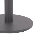 ΒΑΣΗ ΜΕΤΑΛΛΙΚΗ ΓΚΡΙ Φ45Χ72Υεκ. ΜΕ ΡΕΓΟΥΛΑΤΟΡΟΥΣ HM419.20 - Image 5