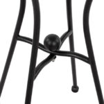 ΒΑΣΗ ΜΕΤΑΛΛΙΚΗ HM466 4NYXH ΣΕ ΜΑΥΡΟ ΧΡΩΜΑ 50x50 cm. - Image 5