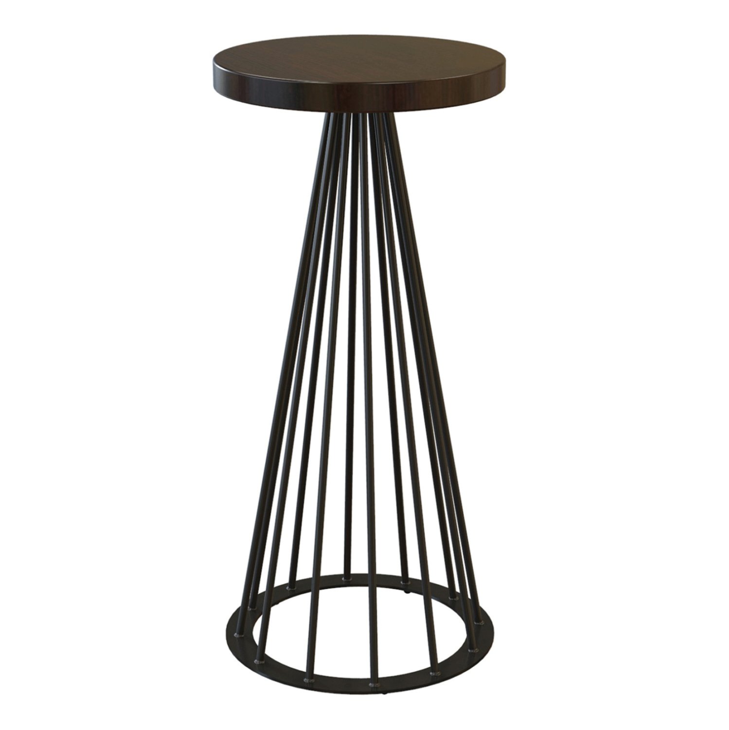 basi-metalliki-i-b-mayri-konos-ts933-f60 ΒΑΣΗ ΜΕΤΑΛΛΙΚΗ Η/Β ΜΑΥΡΗ ΚΩΝΟΣ TS933 Φ60x103 εκ. - Image 1