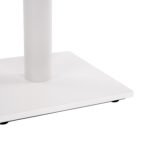 ΒΑΣΗ ΜΕΤΑΛΛΙΚΗ ΛΕΥΚΗ ΜΑΤ 40Χ40Χ72Υεκ. ΜΕ ΡΕΓΟΥΛΑΤΟΡΟΥΣ HM421.12 - Image 5