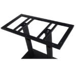 ΒΑΣΗ ΜΕΤΑΛΛΙΚΗ ΜΑΥΡΗ 70X38X72εκ. HM409 - Image 4