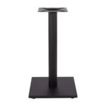 ΒΑΣΗ ΜΕΤΑΛΛΙΚΗ ΜΑΥΡΗ ΜΑΤ 40Χ40Χ72Υεκ. ΜΕ ΡΕΓΟΥΛΑΤΟΡΟΥΣ HM421.11 - Image 3