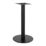 ΒΑΣΗ ΜΕΤΑΛΛΙΚΗ ΜΑΥΡΗ ΜΑΤ Φ40Χ72εκ. HM437