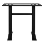 ΒΑΣΗ ΜΕΤΑΛΛΙΚΗ ΜΑΥΡΟ ΜΑΤ 57Χ54Χ72,5Υεκ. ΜΕ ΕΠΙΦΑΝΕΙΑ ΣΤΗΡΙΞΗΣ 80Χ40εκ.HM458 - Image 3