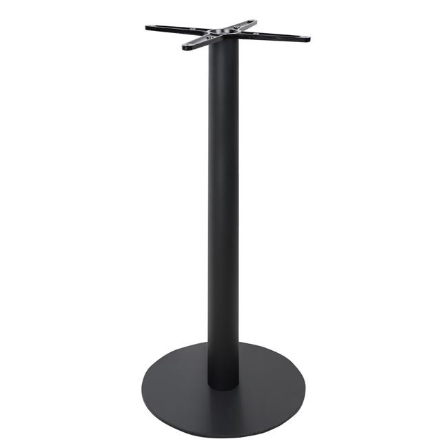 basi-metalliki-mpar-f50x108-mayri-hm411 ΒΑΣΗ ΜΕΤΑΛΛΙΚΗ ΜΠΑΡ Φ50X108 ΜΑΥΡΗ HM411 - Image 1