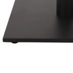 ΒΑΣΗ ΜΕΤΑΛΛΙΚΗ ΜΠΑΡ ΜΕΣΑΙΟΥ ΥΨΟΥΣ ΓΚΡΙ ΜΑΤ HM474.20 ΣΤΑΥΡΟΣ 46Χ46εκ 45Χ45Χ94Υεκ. - Image 4