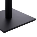 ΒΑΣΗ ΜΕΤΑΛΛΙΚΗ ΜΠΑΡ ΜΕΣΣΑΙΟΥ ΥΨΟΥΣ ΜΑΥΡΗ ΜΑΤ HM474 ΣΤΑΥΡΟΣ 46Χ46εκ 45Χ45Χ94Υεκ. - Image 4