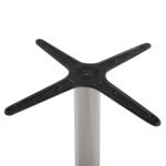 ΒΑΣΗ ΜΠΑΡ ΑΛΟΥΜΙΝΙΟΥ 4ΝΥΧΗ 66X66X109Υεκ. ΜΕ ΣΤΑΥΡΟ 44Χ44εκ. HM450 ΧΡΩΜΙΟΥ - Image 4