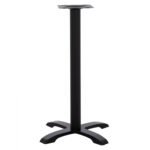 ΒΑΣΗ ΜΠΑΡ ΜΑΝΤΕΜΙ ΜΕΣΣΑΙΟΥ ΥΨΟΥΣ ΜΑΥΡΗ ΜΑΤ HM473 62Χ62X94Υεκ. - Image 3