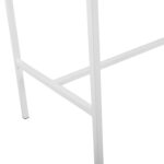 ΒΑΣΗ ΜΠΑΡ ΜΕΤΑΛΛΙΚΗ ΛΕΥΚΗ ΜΑΤ TS925 ΣΧΕΔΙΟ Π ΓΙΑ 138Χ57,5Χ103 ΕΠΙΦΑΝΕΙΑ - Image 5