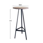 ΒΑΣΗ ΣΤΑΝΤ ΛΕΥΚΗ ΜΑΤ TS723 ΓΙΑ Φ60 ΕΠΙΦΑΝΕΙΑ - Image 2