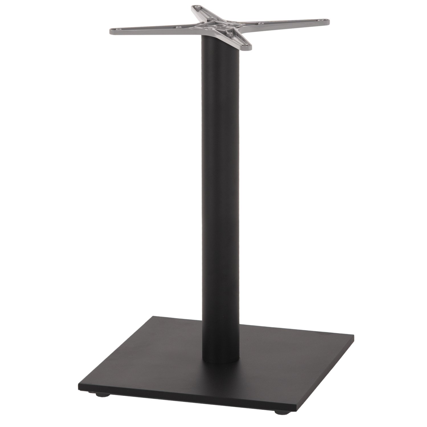 basi-trapezioy-aloyminioy-gkri-fb947520- ΒΑΣΗ ΤΡΑΠΕΖΙΟΥ ΑΛΟΥΜΙΝΙΟΥ ΓΚΡΙ HM475.20 ΣΤΑΥΡΟΣ 46Χ46εκ 46Χ46Χ72Υεκ. - Image 1