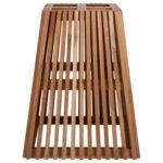 ΒΑΣΗ ΤΡΑΠΕΖΙΟΥ ΕΣΩΤ.ΧΩΡΟΥ ΤΕΤΡΑΓΩΝΗ FRANTZ HM9460.01 ΞΥΛΟ MINDI ΣΕ ΦΥΣΙΚΟ 60x60x75Y εκ. - Image 3