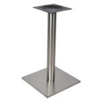 ΒΑΣΗ ΤΡΑΠΕΖΙΟΥ INOX HM421 ΜΕ ΡΕΓΟΥΛΑΤΟΡΟΥΣ 40x40x72Y εκ.