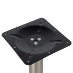 ΒΑΣΗ ΤΡΑΠΕΖΙΟΥ INOX HM421 ΜΕ ΡΕΓΟΥΛΑΤΟΡΟΥΣ 40x40x72Y εκ. - Image 4