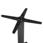 ΒΑΣΗ ΤΡΑΠΕΖΙΟΥ ΜΕΤΑΛΛΙΚΗ ΓΚΡΙ ΜΑΤ 46Χ46Χ72Yεκ. ΜΕ ΣΤΑΥΡΟ 46Χ46 ΚΑΙ ΡΕΓΟΥΛΑΤΟΡΟΥΣ HM438.20 - Image 4