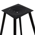 ΒΑΣΗ ΤΡΑΠΕΖΙΟΥ ΜΕΤΑΛΛΙΚΗ ΜΑΥΡΗ TS951 - Image 5