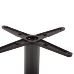 ΒΑΣΗ ΤΡΑΠΕΖΙΟΥ ΜΠΑΡ ΜΕΤΑΛΛΙΚΗ ΓΚΡΙ ΜΑΤ 46Χ46Χ108Yεκ. ΜΕ ΡΕΓΟΥΛΑΤΟΡΟΥΣ HM439.20 - Image 5