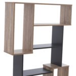 ΒΙΒΛΙΟΘΗΚΗ SHAY HM8768.02 85X22X140 ΓΚΡΙ - Image 4